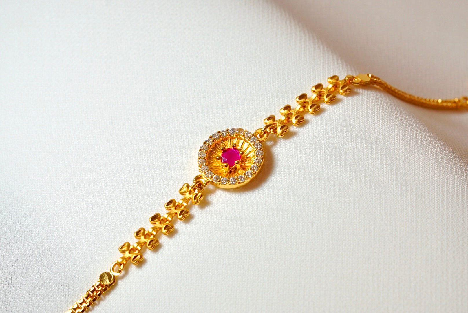 Anara Medallion Bracelet