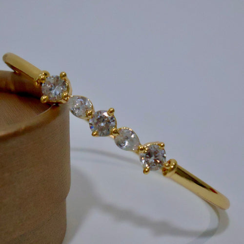 Crystal Gems Cuff  Bracelet