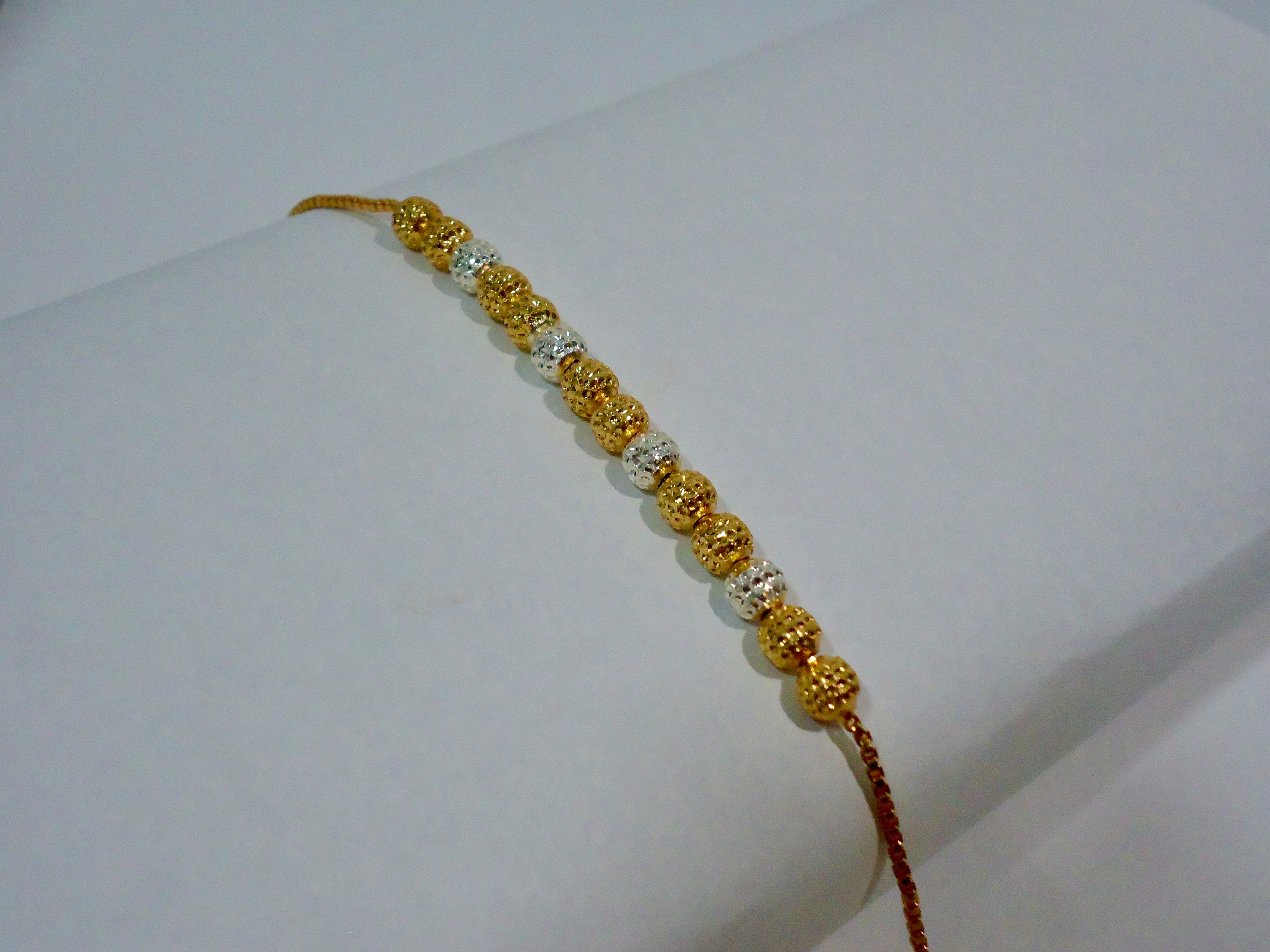 Golden Orbs Bracelet