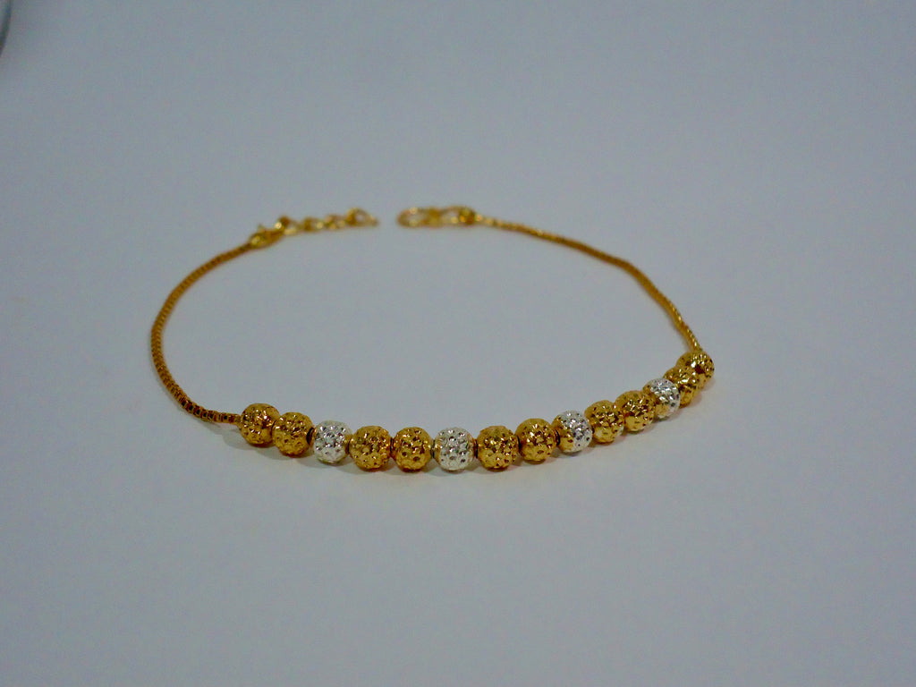 Golden Orbs Bracelet