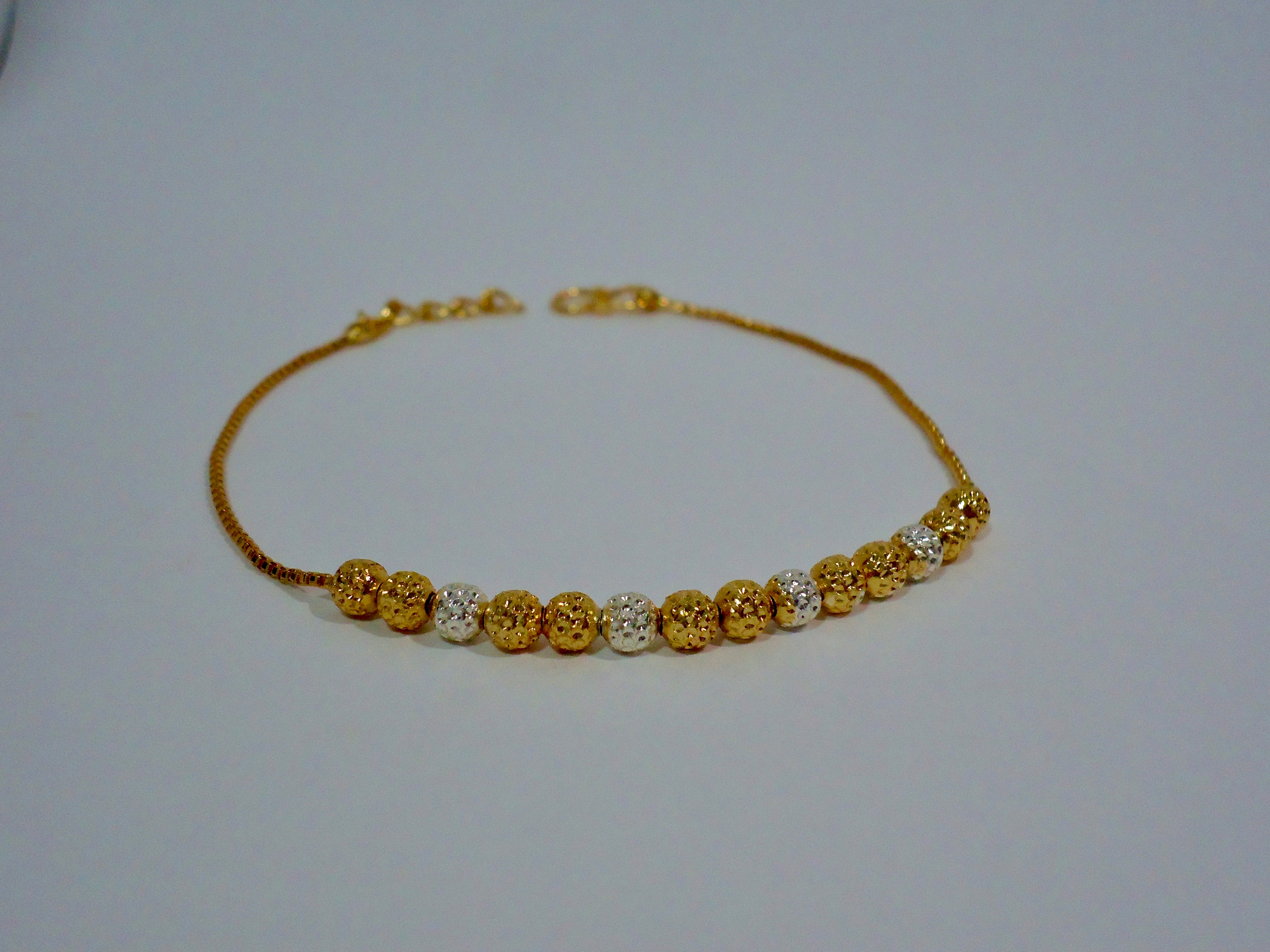 Golden Orbs Bracelet