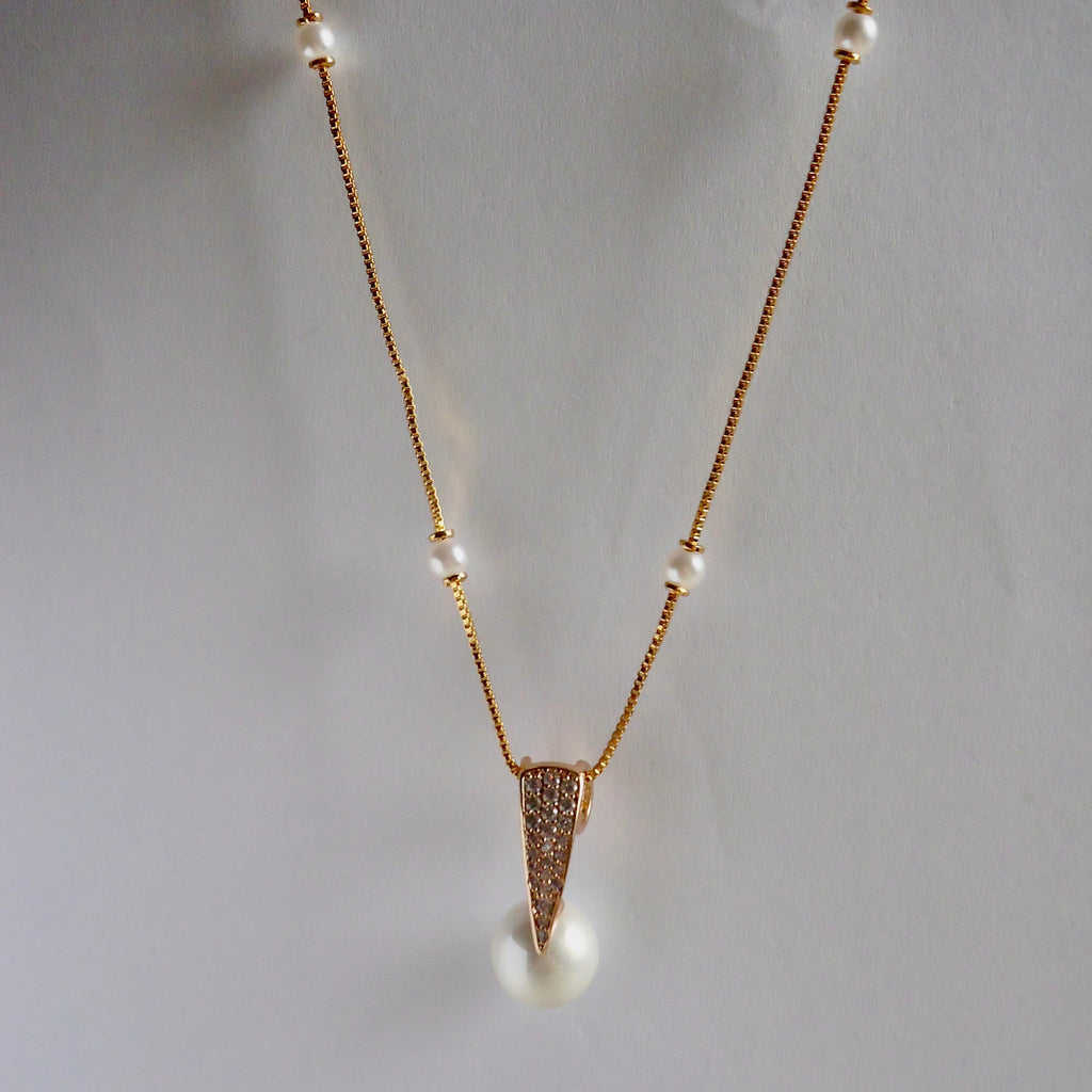 Moon Drop Necklace