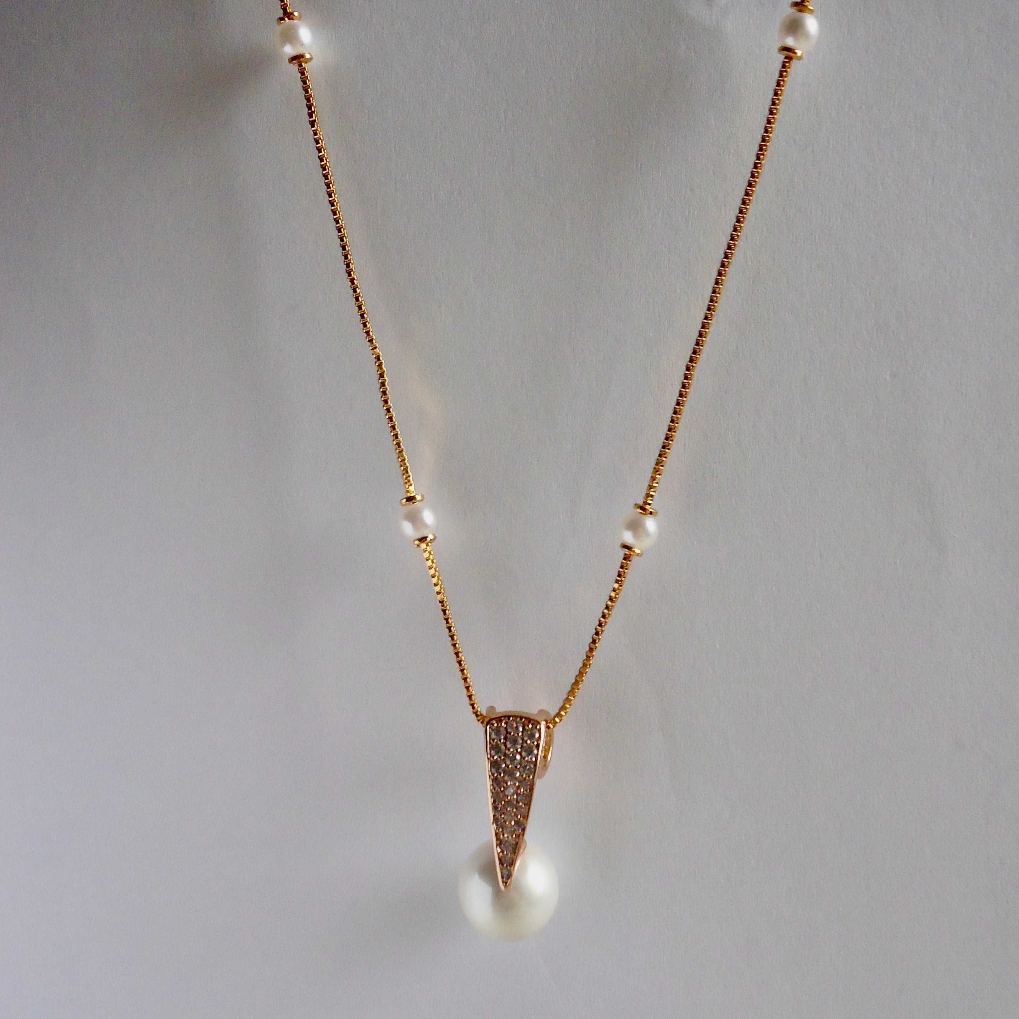Moon Drop Necklace