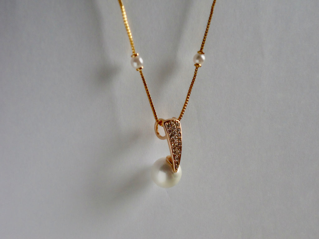 Moon Drop Necklace