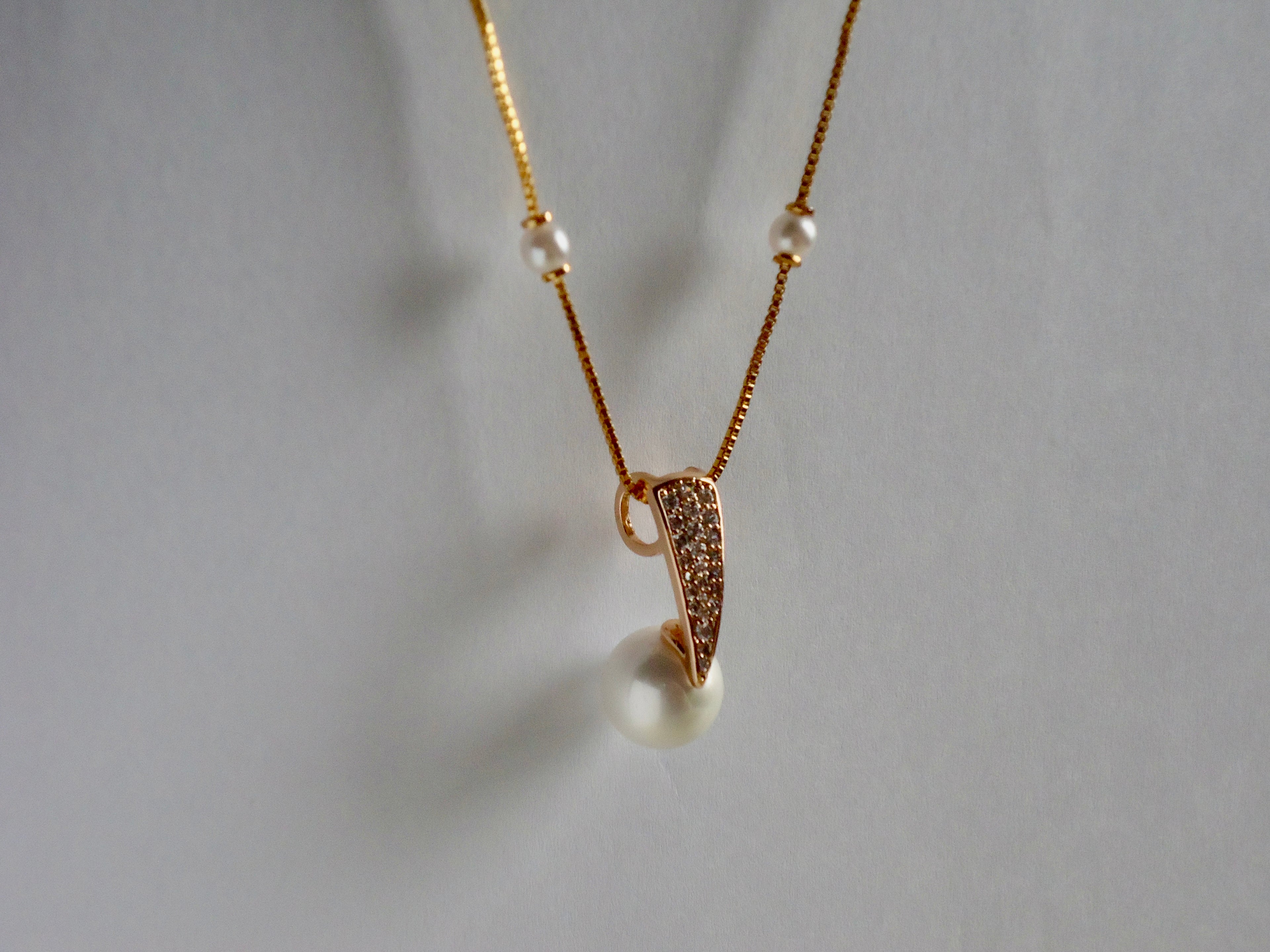 Moon Drop Necklace