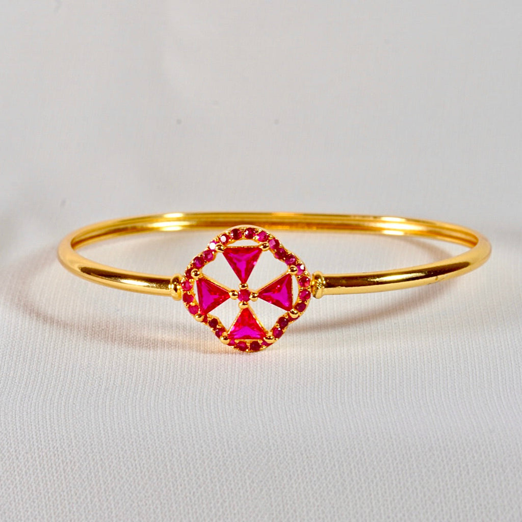 Rumi Rouge Cuff Bracelet