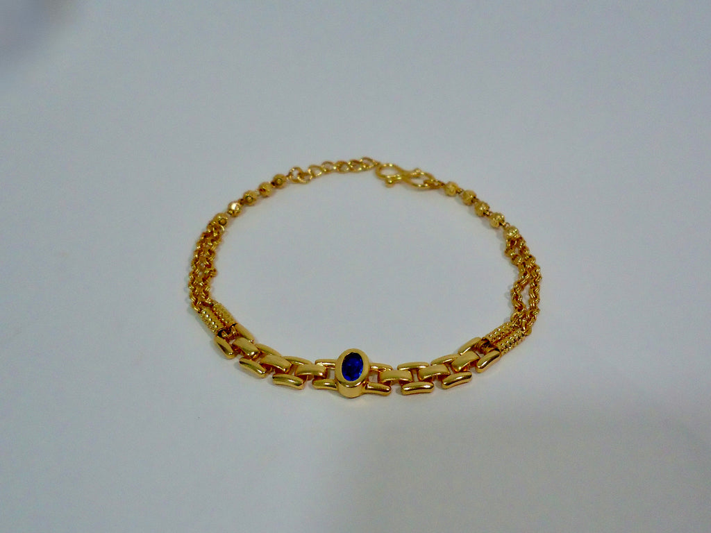 Sapphire Glow Bracelet