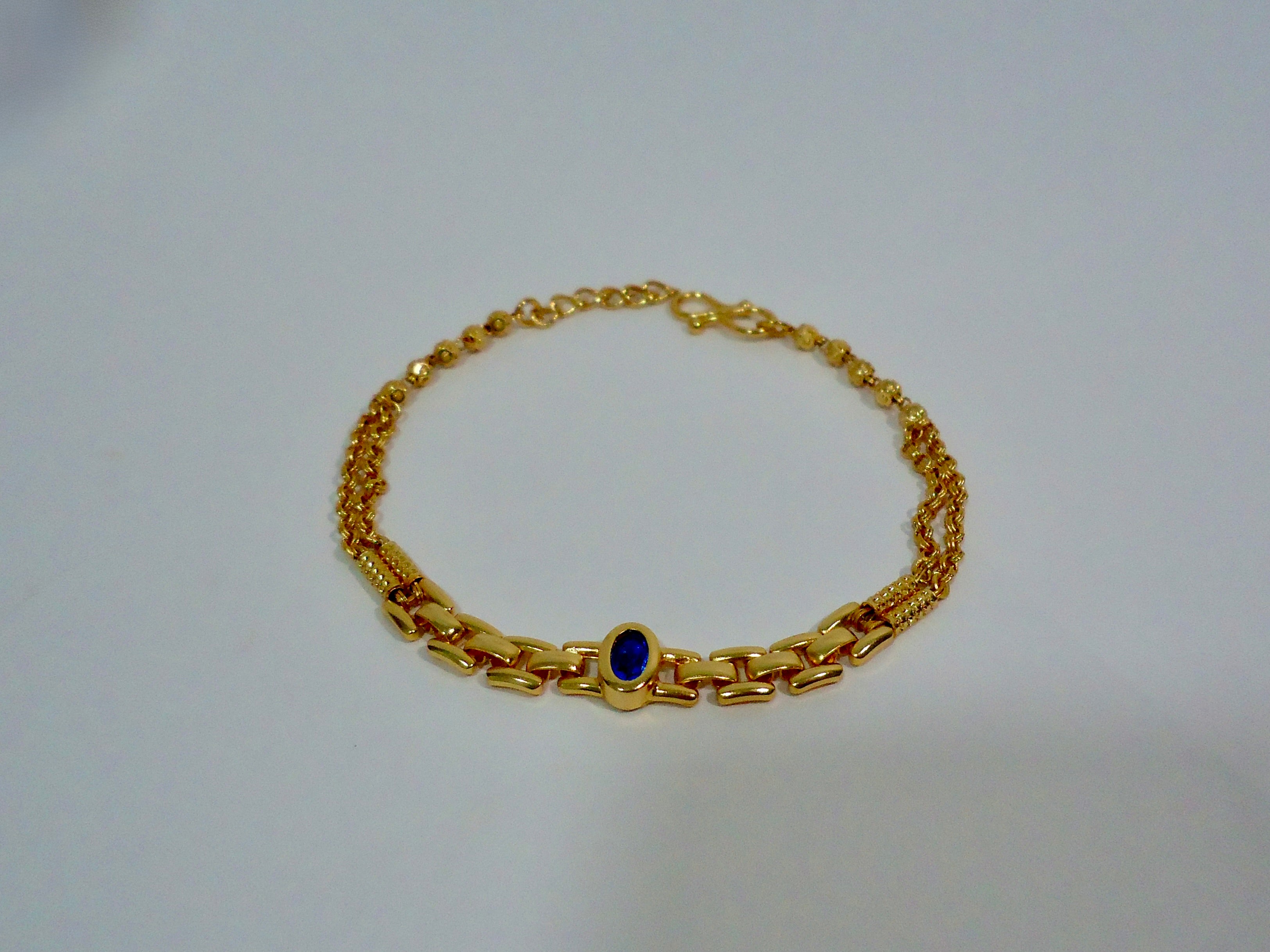 Sapphire Glow Bracelet